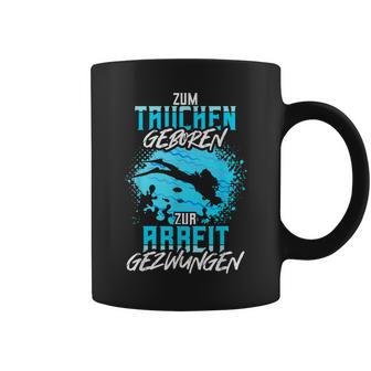 Zum Diving Geboren Slogan Sea Diver Tassen - Geschenkecke