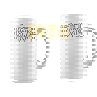 1974 Birth Year Milestone Birthday Retro Funk Disco Coffee Mug - Thegiftio UK