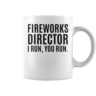 4Th Of July Boys Girls Fireworks Director Coffee Mug | Seseable UK