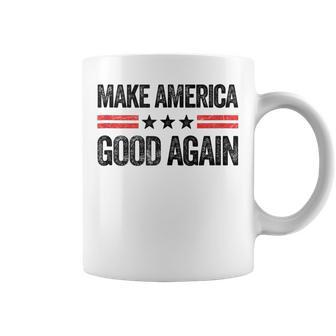 Make America Good Again Us Patriotic 4Th Of July Coffee Mug - Monsterry UK