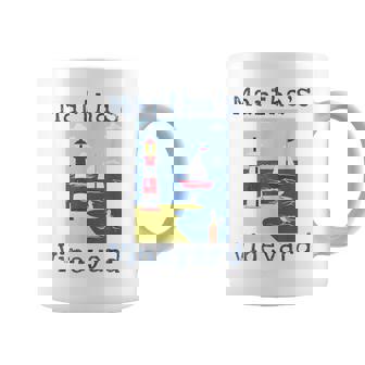 Apagado Marthasineyard Islandacaciones Faro Playa Taza de café - Regaloses