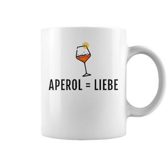 Aperol Spritz Gleich Liebe Fun Gray Tassen - Geschenkecke