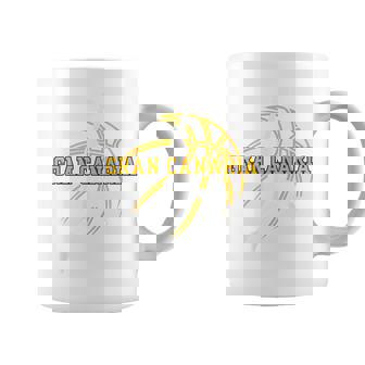 Apoyo Aficionado Baloncesto Gran Canaria Palmas Basketball Taza de café - Regaloses