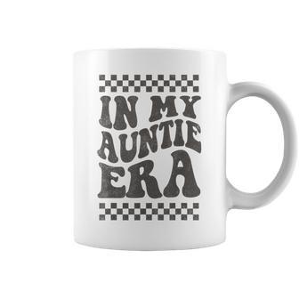 In My Auntie Era Retro Groovy Cool Aunt Auntie Club Gray Tassen - Geschenkecke