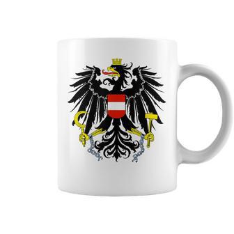 Austria Federal Eagle Red Red Eagle Retro Tassen - Geschenkecke