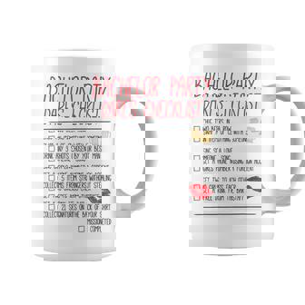 Bachelor Party Checklist Wedding Groom Coffee Mug | Seseable UK