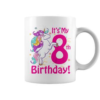 Bambino È Il Mio Ottavo Compleanno Per Ragazze 8 Anni Regalo Di Compleanno Con Unicorno Tazze - Novitaregali