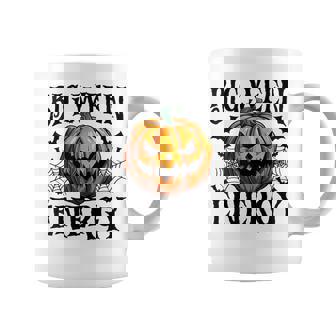 Big Ween Energy Scary Pumpkin O Latern Bat Halloween Coffee Mug - Thegiftio UK