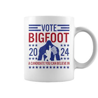 Bigfoot For President Believe Vote Elect Sasquatch Candidate Coffee Mug - Monsterry UK