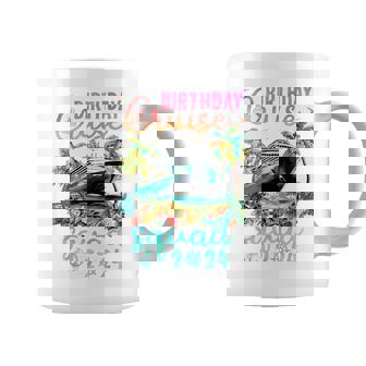 Birthday Cruise Squad 2024 Vacation Party Coffee Mug - Monsterry