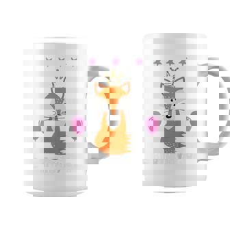 Birthday Girl Party Animal Cool Cute Fox Coffee Mug - Monsterry