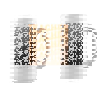 Black Teacher Inspirational Colorful Elementary School Coffee Mug - Monsterry