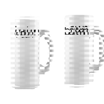Brautumn Brat Autumn Fall Season Aesthetic Y2k Saying Coffee Mug - Thegiftio UK
