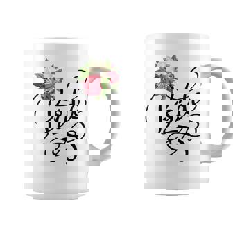 Bridesmaid Wedding Flower Bouquet Just Married Graphic Print Coffee Mug - Monsterry