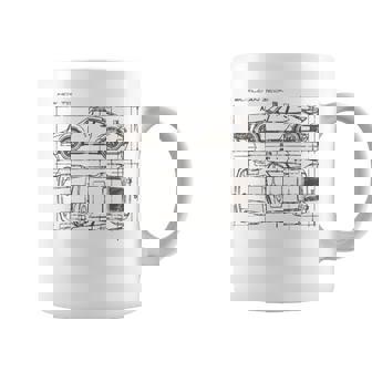 How To Build An Icon Diseño De Plano Coche Clásicointage Manga Larga Taza de café - Regaloses