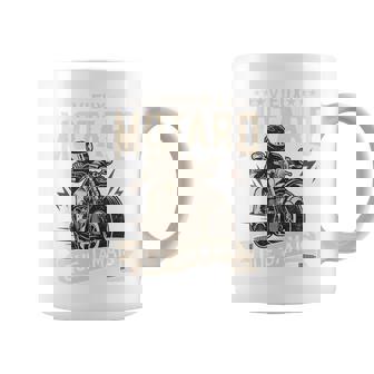 Cadeau Humour Anniversaire Motoieux Motard Que Jamais Manche Longue Tasse - Cadeauxyz