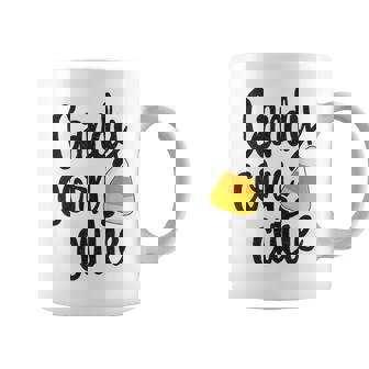 Candy Corn Cutie Halloween Trick Or Treat Girls Kid Coffee Mug - Monsterry