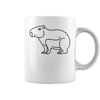 Capybara Minimalism Tassen - Geschenkecke