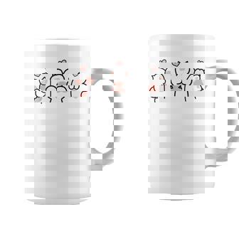 Cat Paws With Heart Cat Paws Coffee Mug - Monsterry