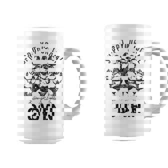 Chicken Support Your Local Coven Witch Farm Lover Coffee Mug | Mazezy