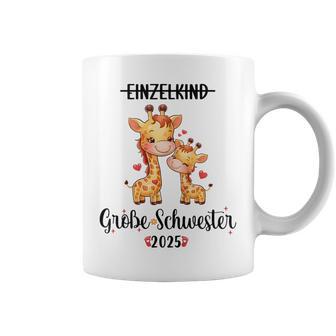 Children's Big Sister 2025 Single Child Große Schwester 2025 Tassen - Geschenkecke