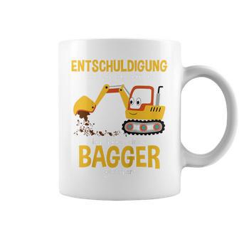 Children's Excuse Das Ich Zu Spät Bin Digger Driver Boy Digger 80 Tassen - Seseable