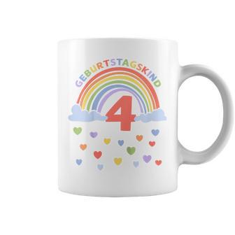 Children's Ich Bin 4 Jahreierth Birthday Rainbow Tassen - Geschenkecke