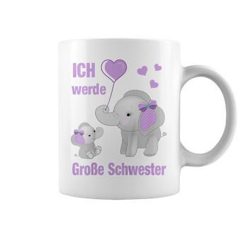 Children's Ich Werde Große Schwester Elefant Ich Werde Große Schwester Tassen - Geschenkecke