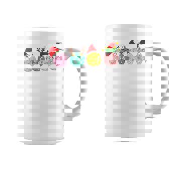 Christmas Pickleball Player Xmas Lights Reindeer Elf Women Coffee Mug - Thegiftio UK
