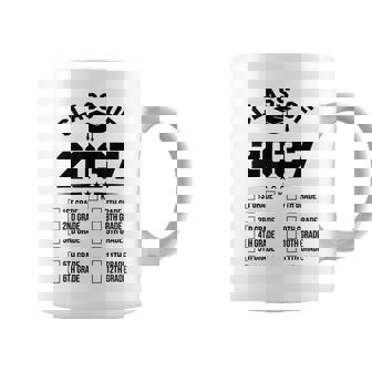 Class Of 2037 Grow With Me Checklist Kindergarten 12Th Grade Coffee Mug | Mazezy