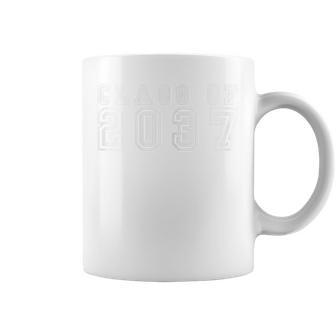 Class Of 2037 Growing Up School Graduation School Memory Coffee Mug - Monsterry DE