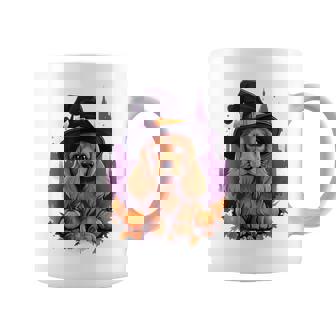 Cocker Spaniel Halloween Dog Witch Coffee Mug - Thegiftio