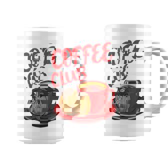 Coffee And Croissant Bombolone Club I Love Coffee Tank Top Graphic Print Coffee Mug - Monsterry