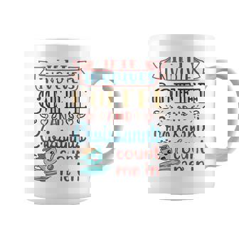 Coffee And Croissants Croissant Lover Breakfast Food Tank Top Graphic Print Coffee Mug - Monsterry