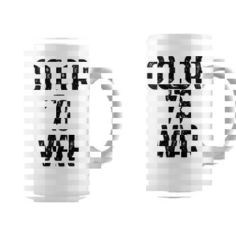 Color War '78 Cool Pop Culture Graphic Print Coffee Mug - Monsterry
