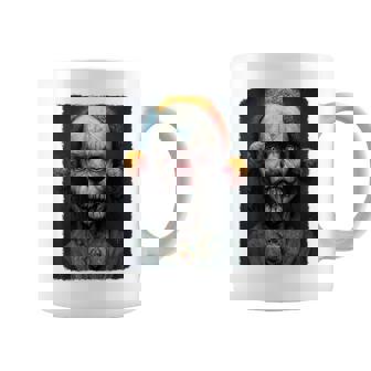 Creepy Clown Evil Scary Clown Insane Horror Halloween Coffee Mug - Monsterry