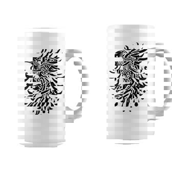 Cuervo Cuervo Tribal Taza de café - Regaloses