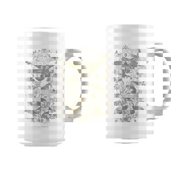 Cute Fairycore Moth Grunge Aesthetic Floral For Girls Women Coffee Mug - Thegiftio UK
