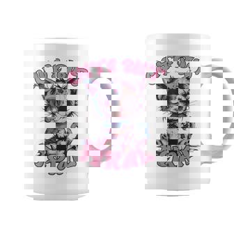 Cute But Feral Zombie Voodoo Cat Halloween Spooky Coffee Mug - Monsterry