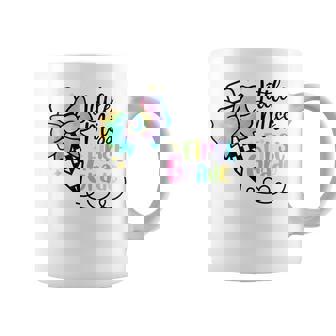 Cute First Grade Girls Back To School First Day Of 1St Grade Coffee Mug - Seseable