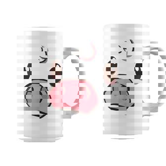 Cute Pig Animal Face Disguise Costume Swine Easy Halloween Graphic Print Coffee Mug - Monsterry