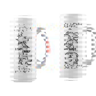 Dab Christmas Ice-Bear Fairy Light Graphic Christmas Graphic Print Coffee Mug - Monsterry