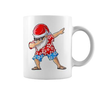 Dabbing Santa Christmas In July Boys Hawaiian Xmas Dab Coffee Mug - Monsterry CA