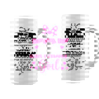 Dad Of The Birthday Girl Mouse Family Matching Coffee Mug - Monsterry