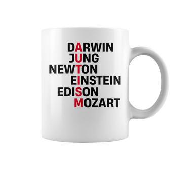 Darwin Jung Newton Einstein Edison Mozart Autism Awareness Tassen - Geschenkecke