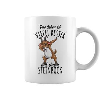 Das Leben Ist Besser Mit Einem Steinbock Tassen - Geschenkecke