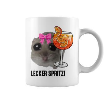 Delicious Spritzi X Sad Hamster Meme Girl Hallöchen Aperölchen Tassen - Seseable