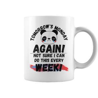 Demain C'est Encore Lundi Conception Graphique Sarcastique Tasse - Cadeauxyz