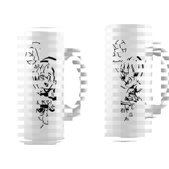 Dibujos Animados De Niñas Jugando Aloleibol Taza de café - Regaloses