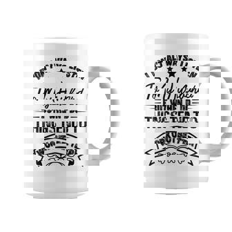 Divertida Con Cita I Don't Always Listen To My Husband Taza de café - Regaloses